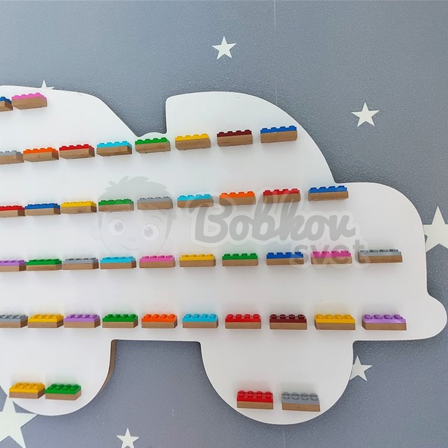Organizér na LEGO postavičky / figúrky - model DOMIEŠVAČ