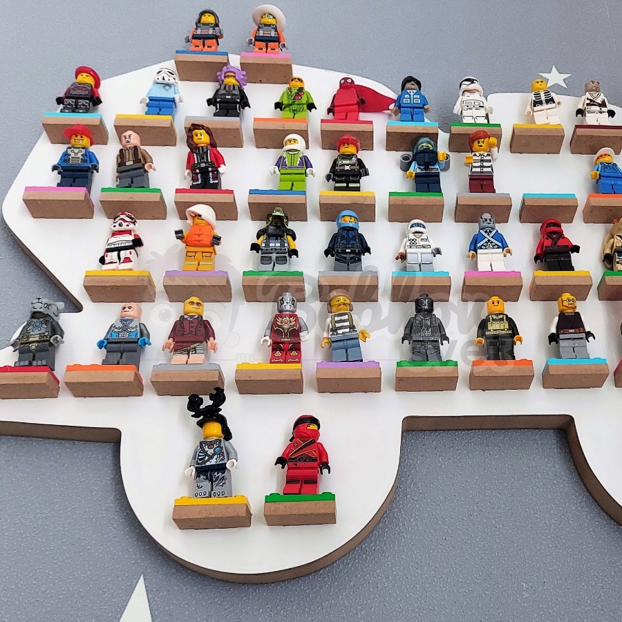 Organizér na LEGO postavičky / figúrky - model DOMIEŠVAČ