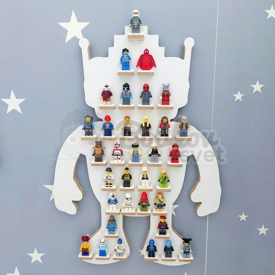 Organizér na LEGO postavičky / figúrky - ROBOT