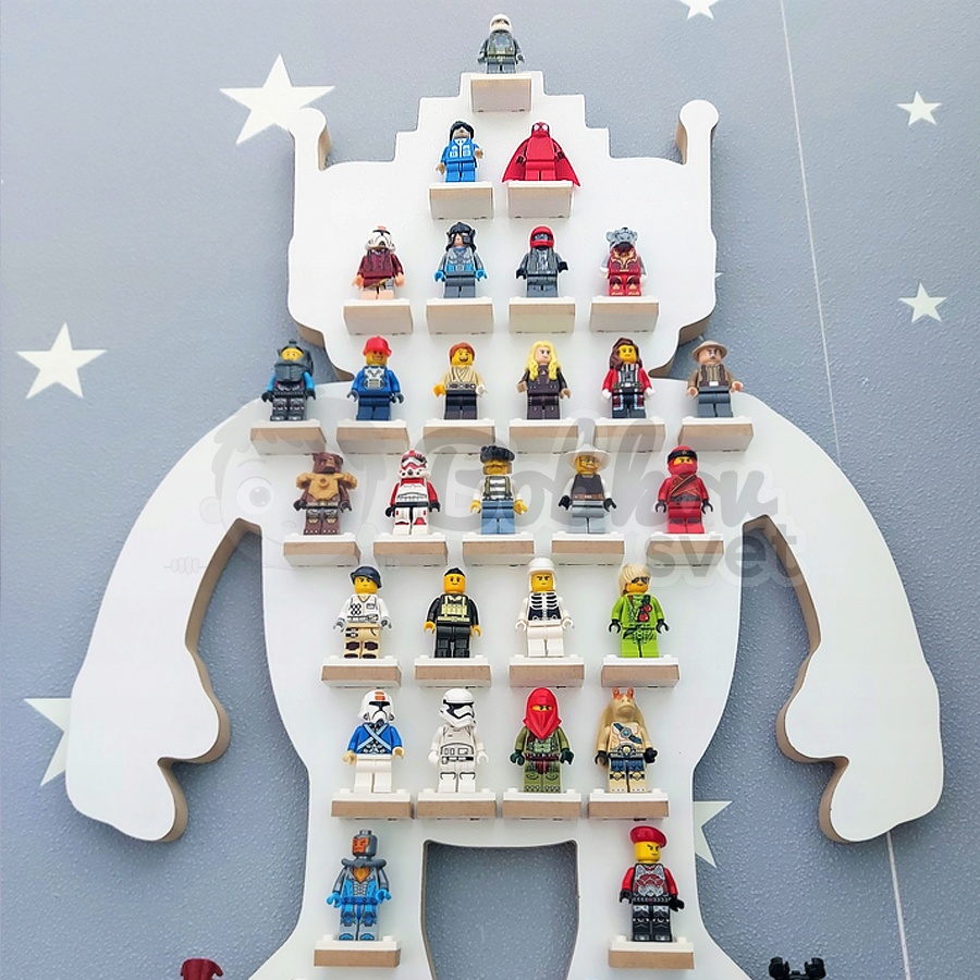 Organizér na LEGO postavičky / figúrky - ROBOT