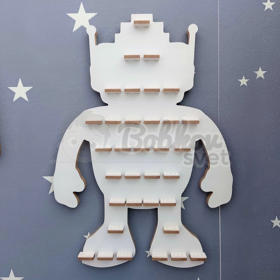 Organizér na LEGO postavičky / figúrky - ROBOT