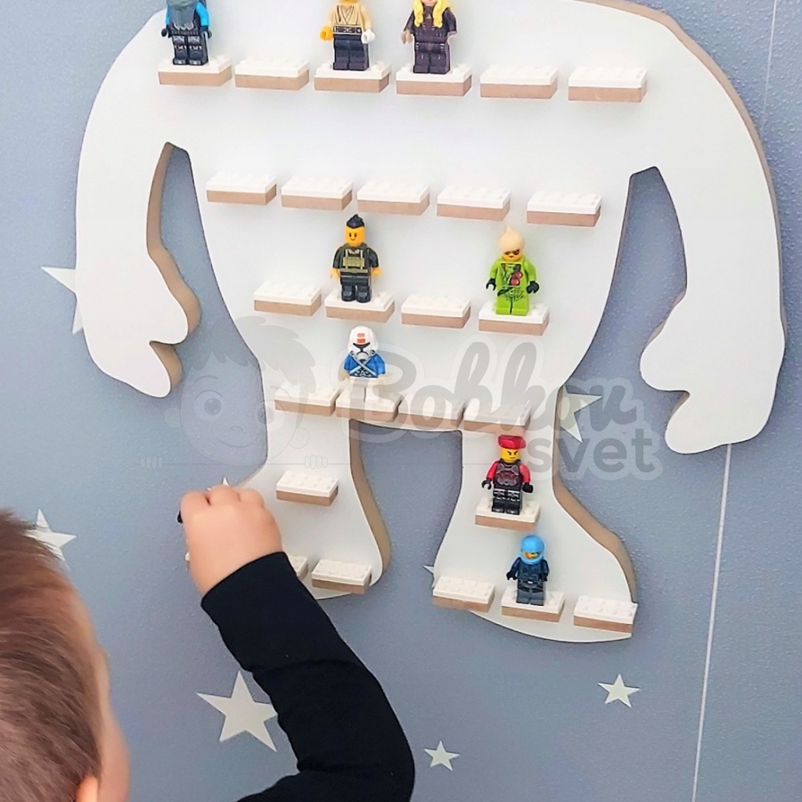 Organizér na LEGO postavičky / figúrky - ROBOT