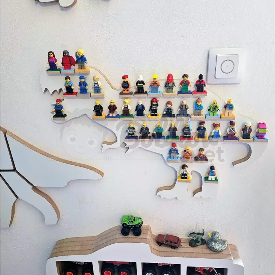 Organizér na LEGO postavičky / figúrky - model T-REX