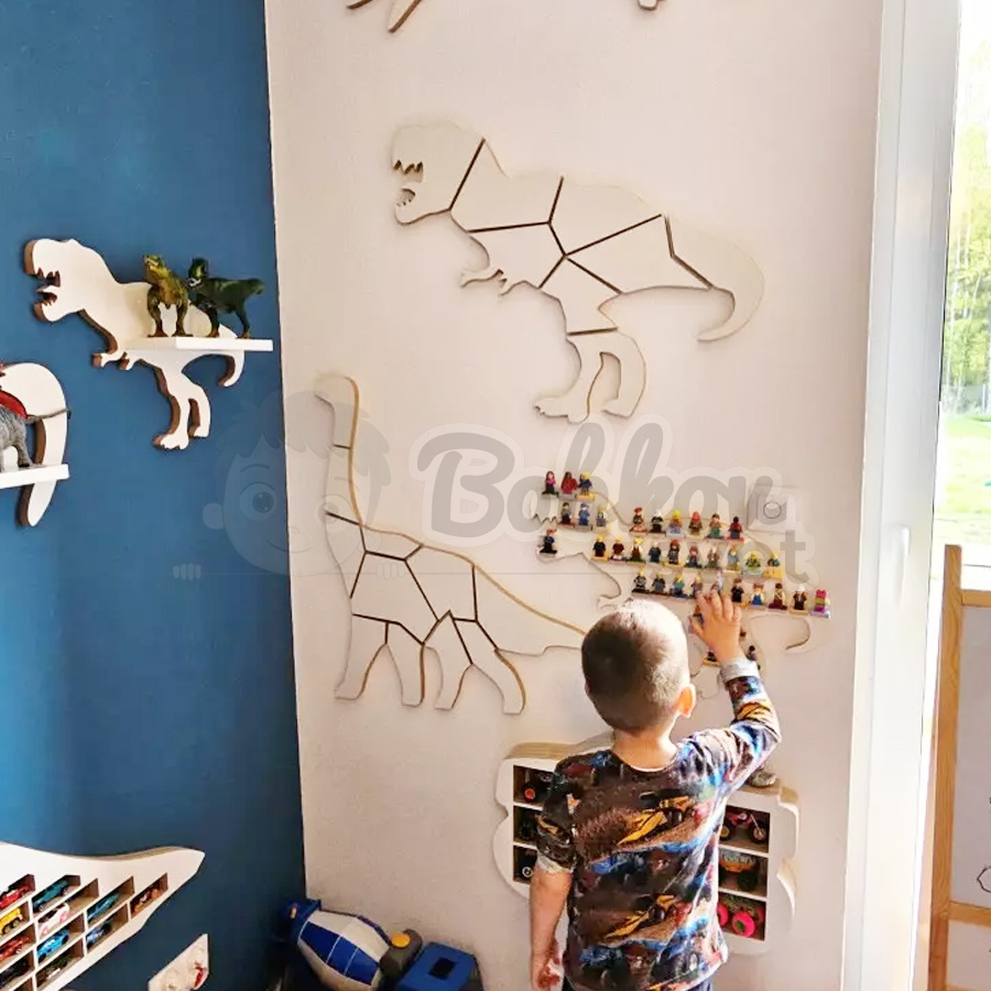 Organizér na LEGO postavičky / figúrky - model T-REX