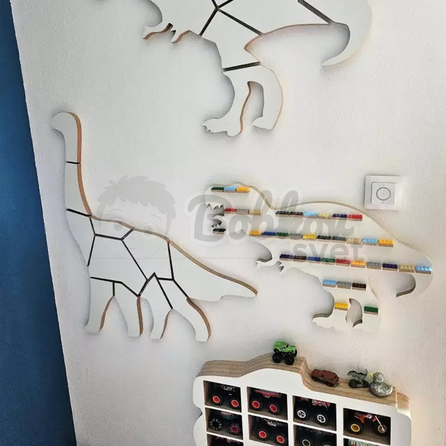 Organizér na LEGO postavičky / figúrky - model T-REX