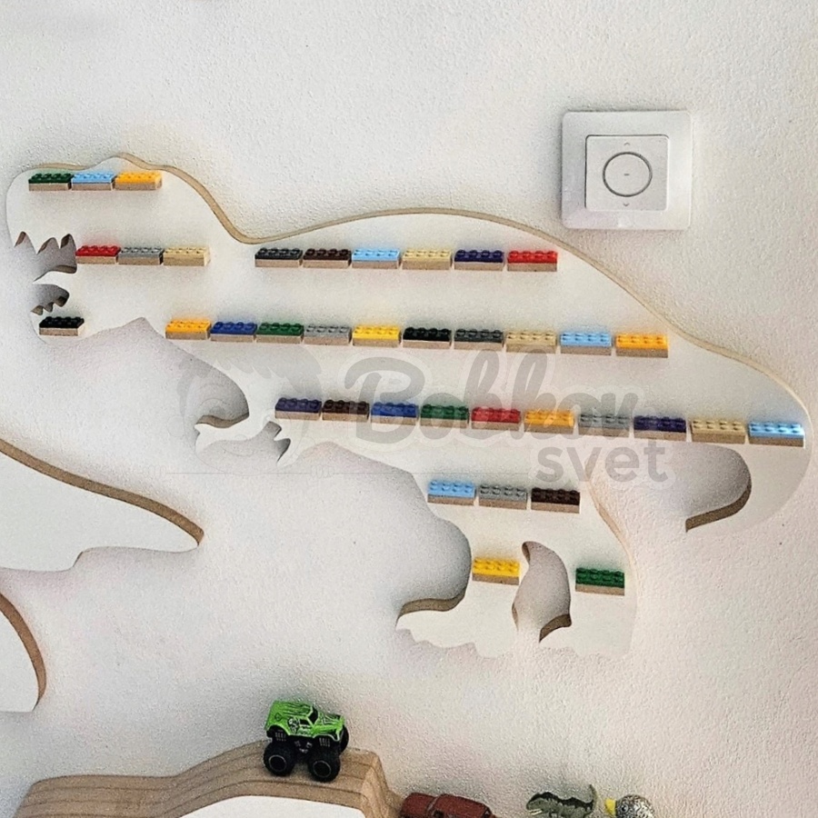 Organizér na LEGO postavičky / figúrky - model T-REX