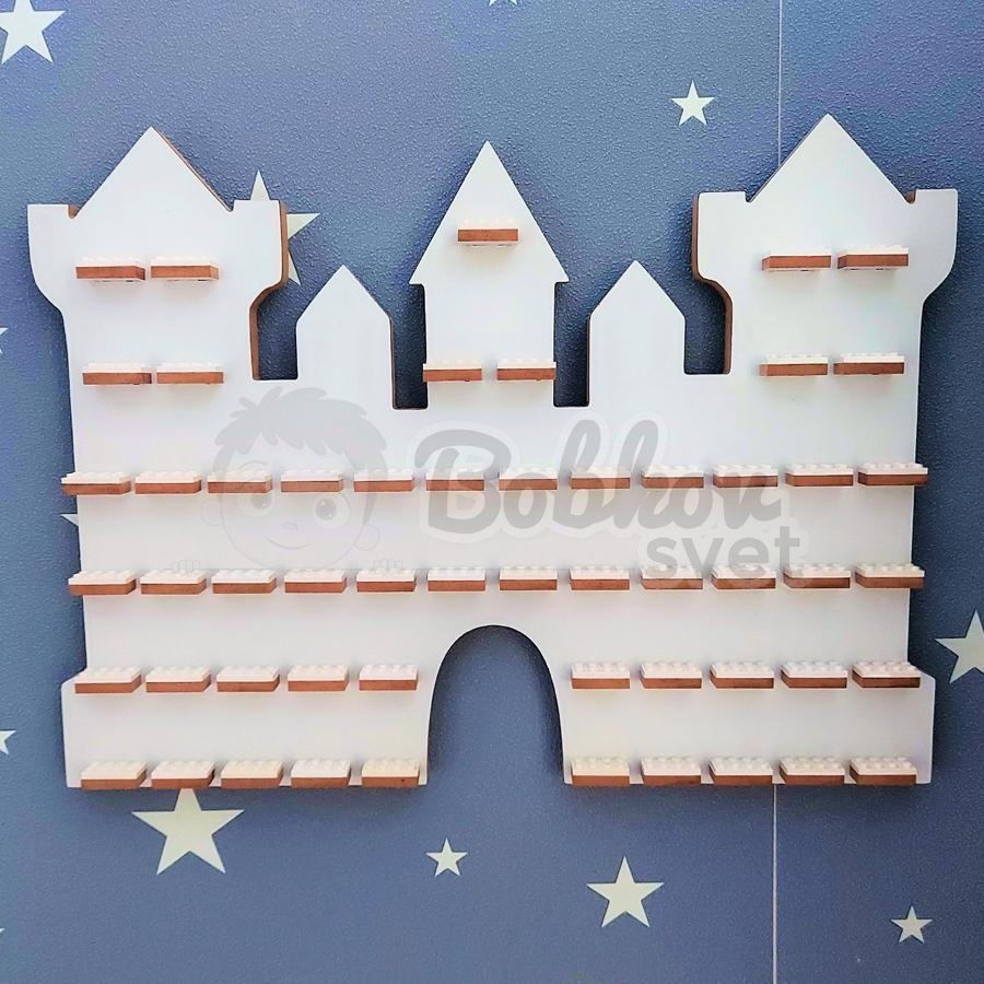 Organizér na LEGO postavičky / figúrky - model ZÁMOK