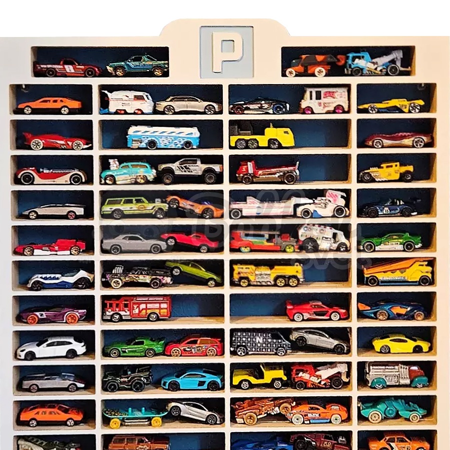Organizér na malé autíčka / angličáky - model PARKING