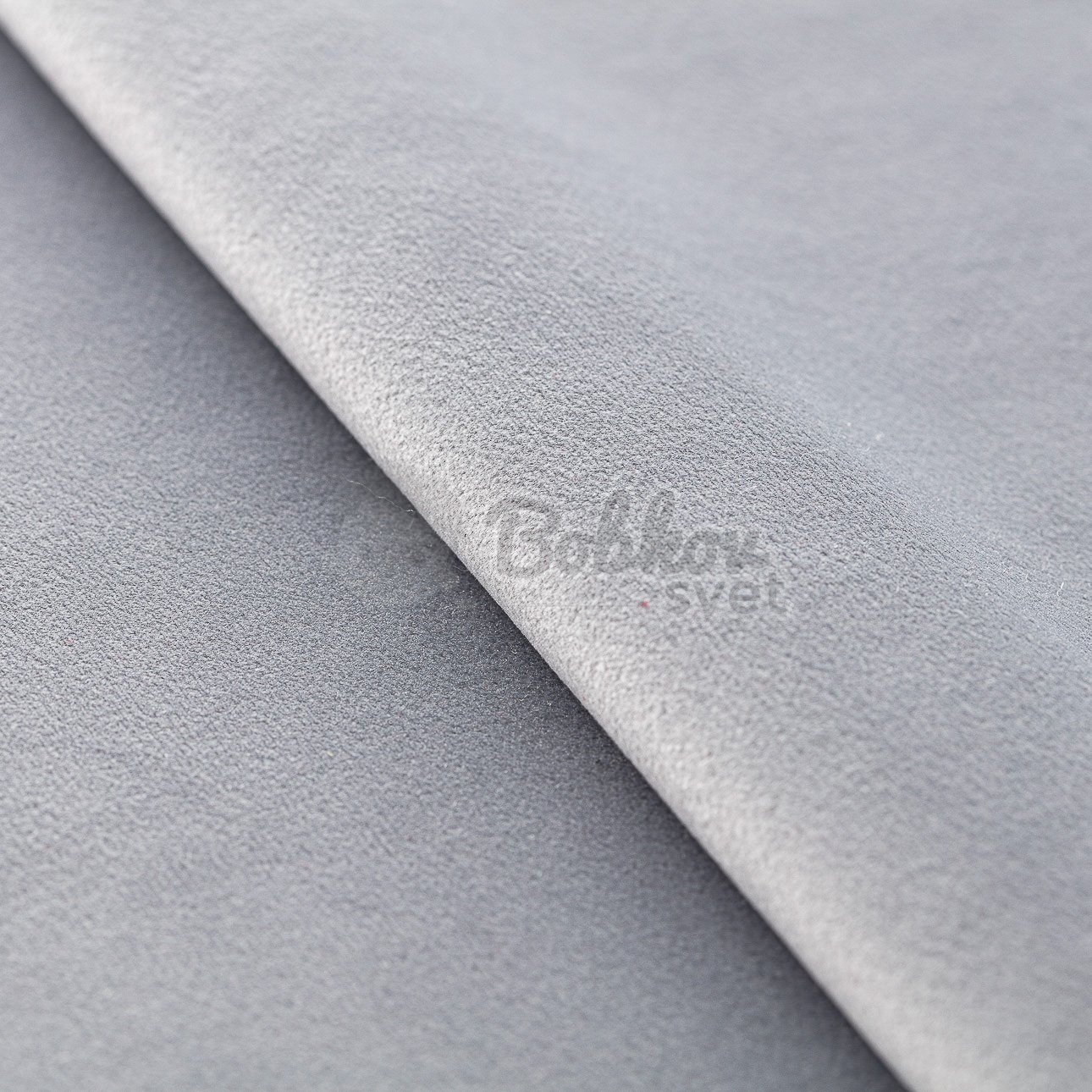 VELVET sedací vak / puf 60cm - sivá