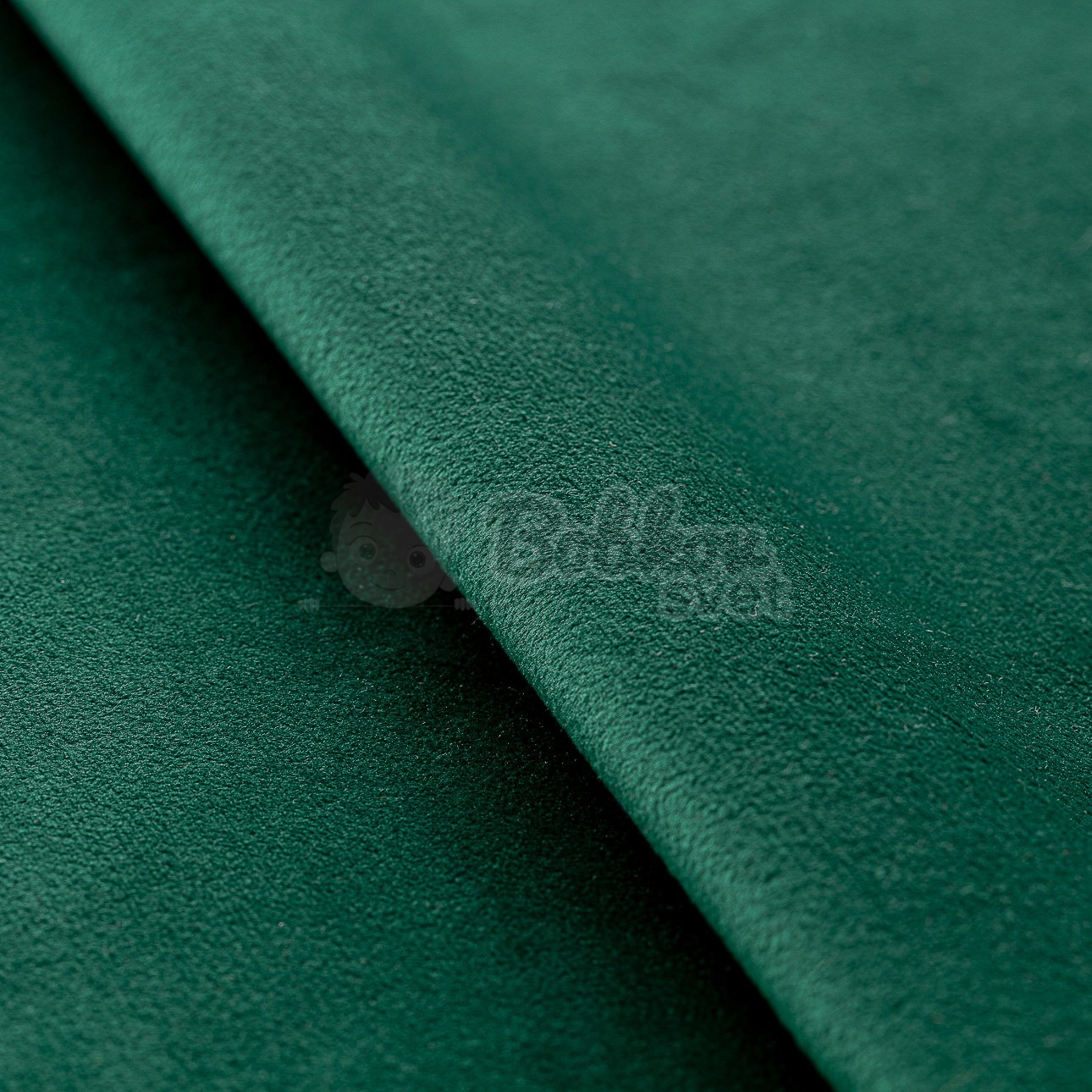 VELVET sedací vak / puf 60cm - tm. zelená
