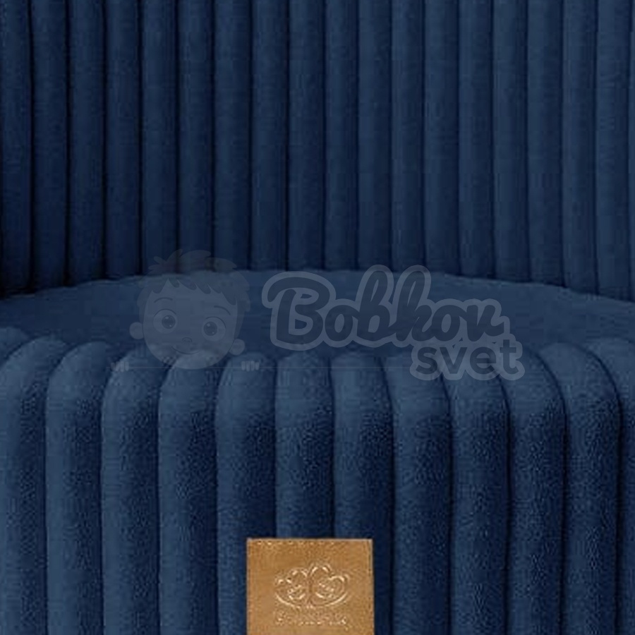 Detský suchý bazén CHURROS hard - Midnight BLUE s guličkami 200 ks (90x30cm)