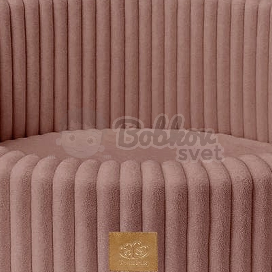 Detský suchý bazén CHURROS hard - Ruby PINK s guličkami 200 ks (90x30cm)