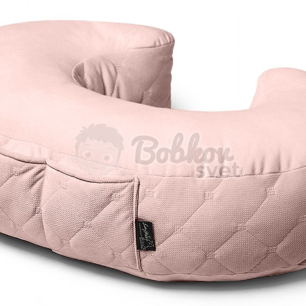 Vankúš na kojenie VELVET / pohodlné dojčenie - Sepia Rose