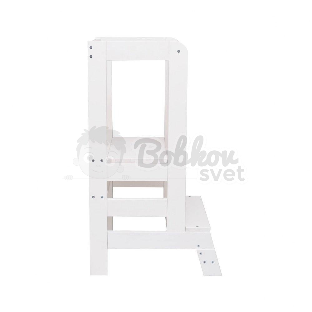 Učiaca veža MeowBaby® Kitchen Helper biela