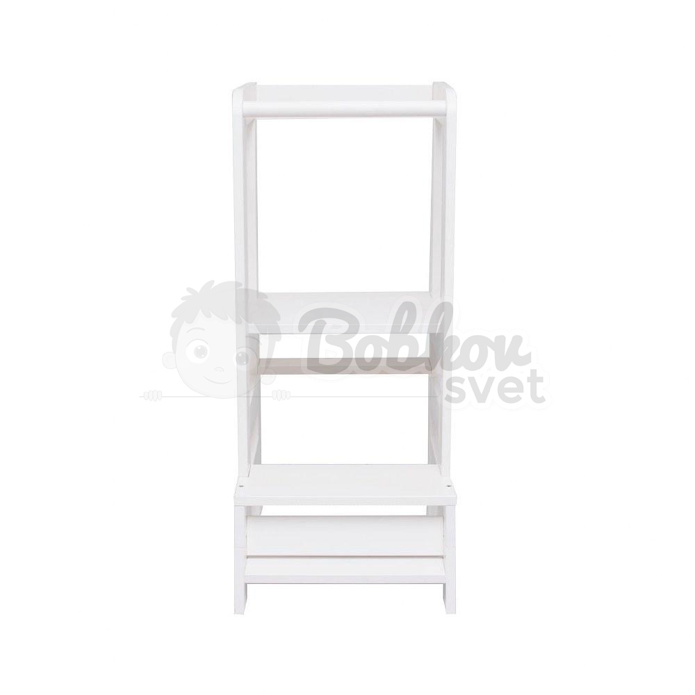 Učiaca veža MeowBaby® Kitchen Helper biela