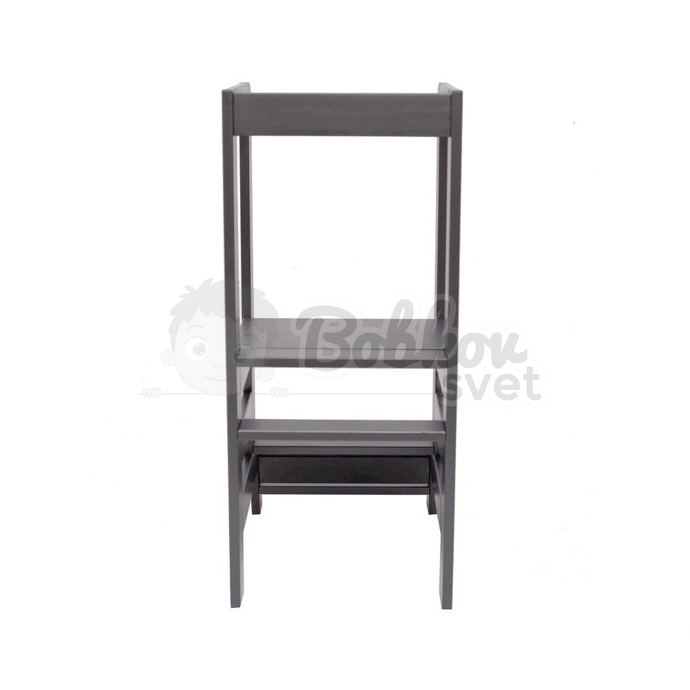 Učiaca veža MeowBaby® Kitchen Helper sivá
