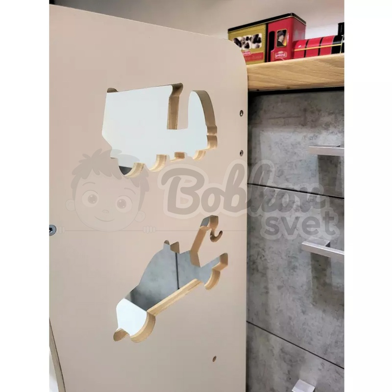 Učiaca veža SAFE - Kitchen Helper biela - PRACOVNÉ AUTÁ