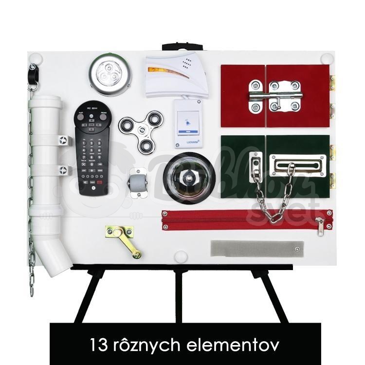 Stredná manipulačná doska / activity board 50cm - model t3179