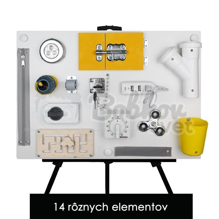 Stredná manipulačná doska / activity board 50cm - model t3848
