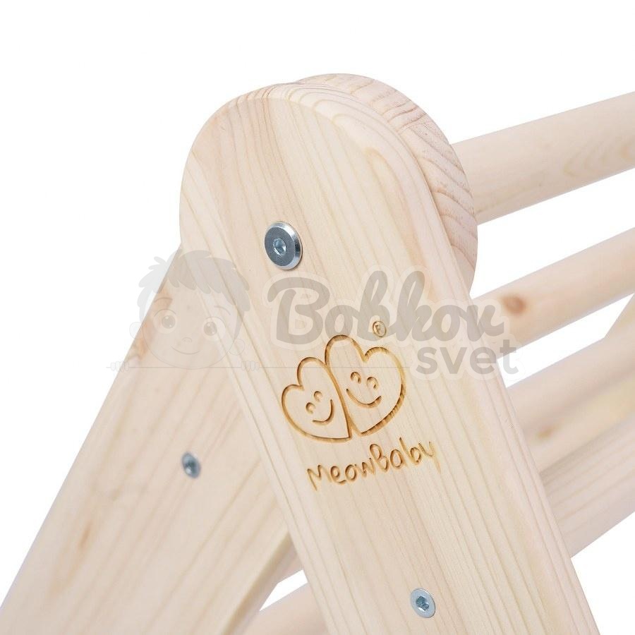 Montessori Piklerovej triangel (drevený trojuholník) JUNIOR - nature