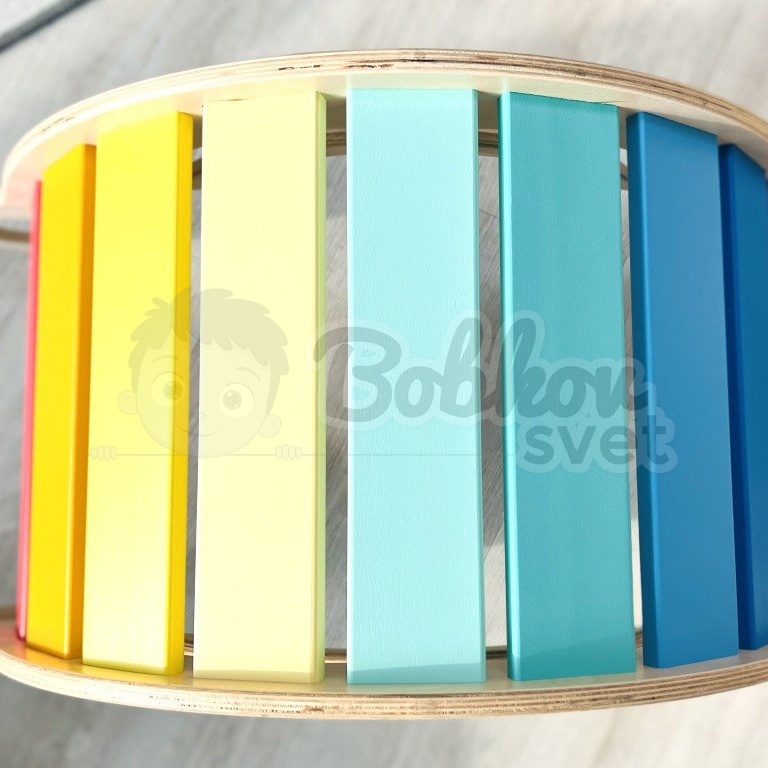 Montessori dúhová hojdačka 5v1 COLOR