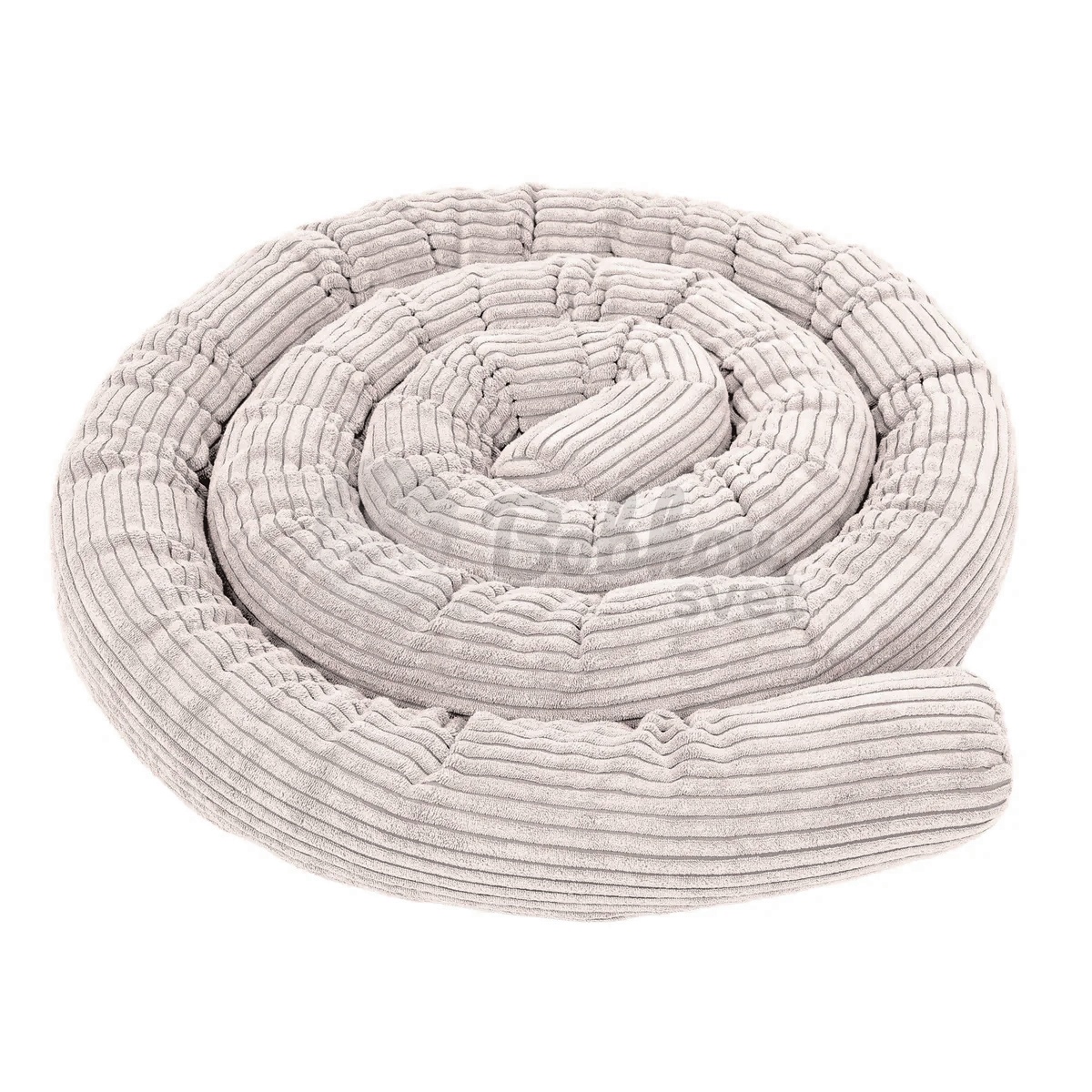 Mantinel / ochrana do postieľky Safe Roll 2m - Corduroy Estetic ECRU