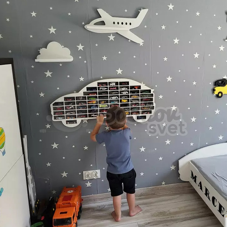 Veľký organizér na malé autíčka / angličáky - model auto ELEGANCE