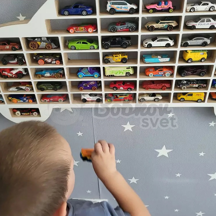 Veľký organizér na malé autíčka / angličáky - model auto ELEGANCE