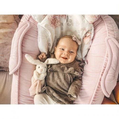 Zamatové hniezdo pre bábätko DAMANI - edícia ANGEL