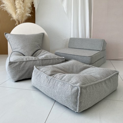 Sedací vak pre deti / BOUCLE puf 80 cm