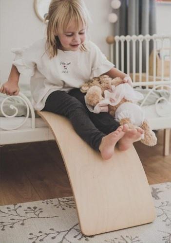 Drevená balančná doska pre deti MeowBaby®