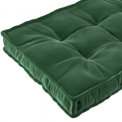 Francúzsky puf na sedenie / sedák 50cm - výrazné lemovanie