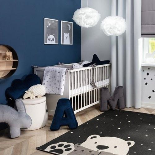 Dekoračný vankúš do izby VELVET písmená z abecedy