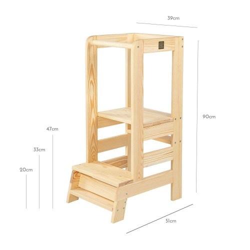 Učiaca veža STANDARD MeowBaby® (Montessori pomocník v kuchyni pre deti) Kitchen Helper