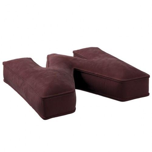Dekoračný vankúš do izby VELVET písmená z abecedy