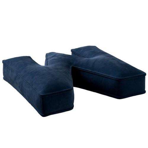 Dekoračný vankúš do izby VELVET písmená z abecedy