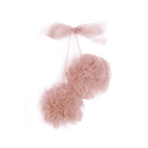 Jemné tylové POM POMY - POMPOMS / dekorácia do detskej izbičky