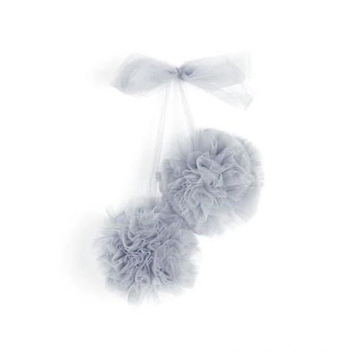 Jemné tylové POM POMY - POMPOMS / dekorácia do detskej izbičky