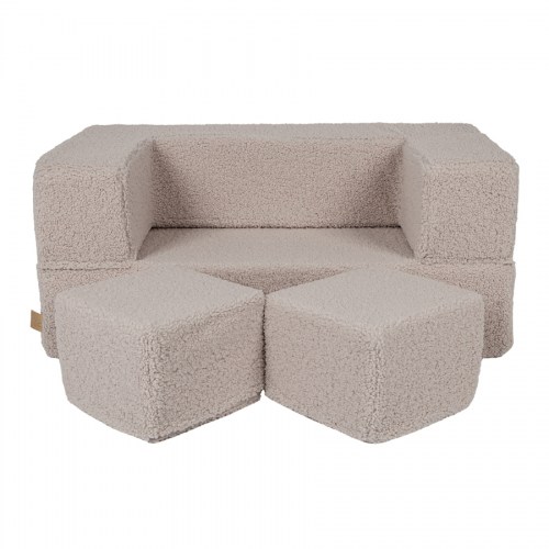 Detská rozkladacia pohovka + 2 taburetky - SOFA