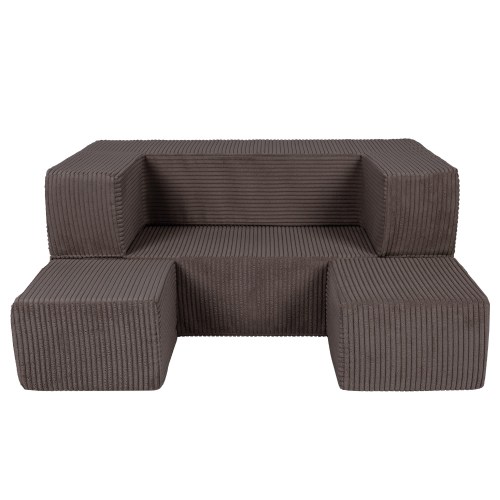 Detská rozkladacia pohovka + 2 taburetky - SOFA