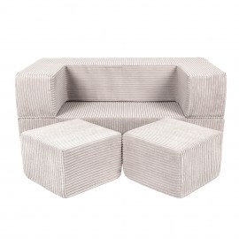 Detská rozkladacia pohovka + 2 taburetky - SOFA