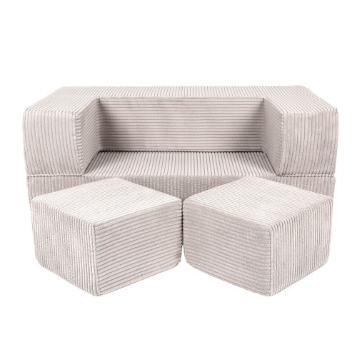 Detská rozkladacia pohovka + 2 taburetky - SOFA