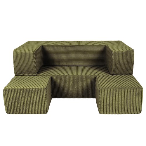 Detská rozkladacia pohovka + 2 taburetky - SOFA