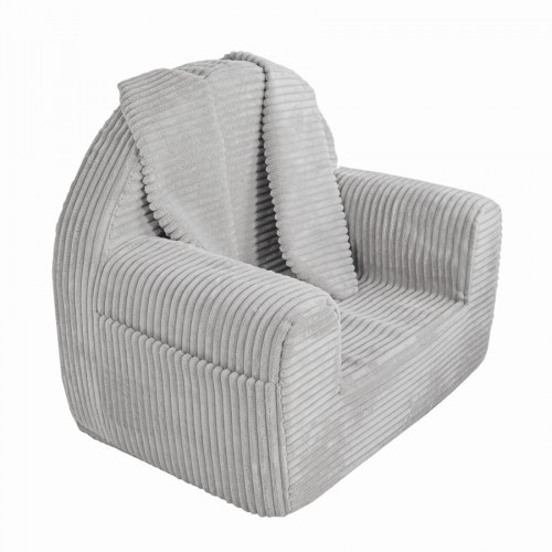 BUNNY - detské kresielko do izby s uškami - menčester / Corduroy