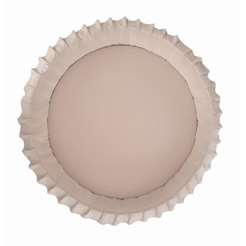 Detské hniezdo okrúhle s volánom / podložka na hranie 120 cm