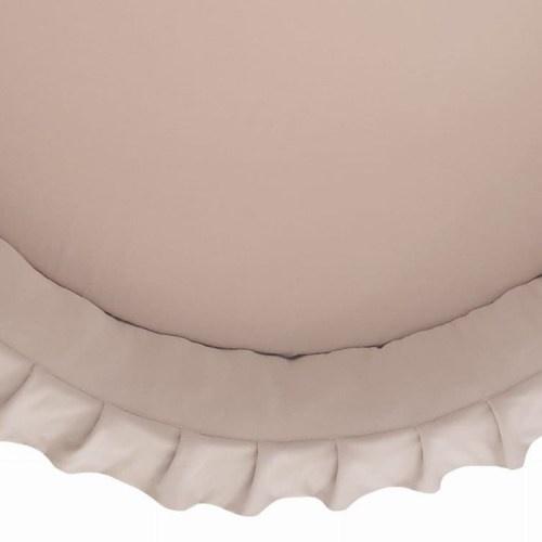 Detské hniezdo okrúhle s volánom / podložka na hranie 120 cm