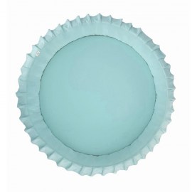Detské hniezdo okrúhle s volánom / podložka na hranie 120 cm