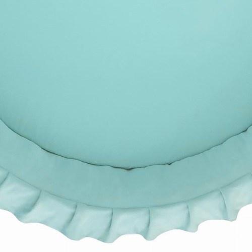 Detské hniezdo okrúhle s volánom / podložka na hranie 120 cm