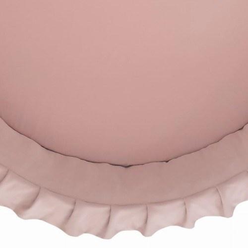 Detské hniezdo okrúhle s volánom / podložka na hranie 120 cm