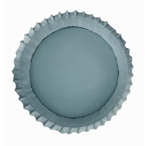 Detské hniezdo okrúhle s volánom / podložka na hranie 120 cm